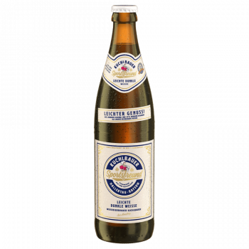 Kuchlbauer Sportsfreund-Leichtes Weizen - Flasche 0,5 Ltr. 