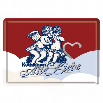 Kuchlbauer Blechpostkarte Alte Liebe - Stück 