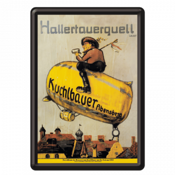 Kuchlbauer Blechpostkarte Hallertauerquell - Stück 