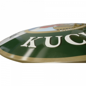 Preview: Kuchlbauer Blechschild Logo rund - Stück 