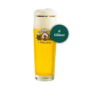Kuchlbauer Bistrobecher 0,5 ltr. - Karton Gläser 6 Stk.