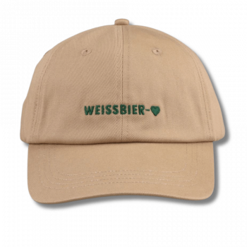 Preview: Kuchlbauer Cap curved beige - Weissbier-Liebe - Stück 