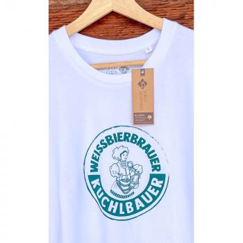 Kuchlbauer T-Shirt weiß Logo groß - Stück in L