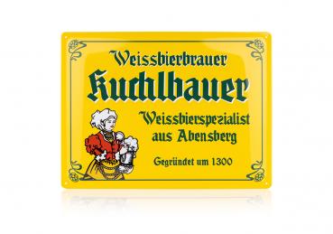 Kuchlbauer Blechschild - Stück