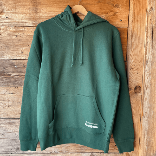 Kuchlbauer Hoodie grün weißer Druck - Stück 1 Stk. in XL